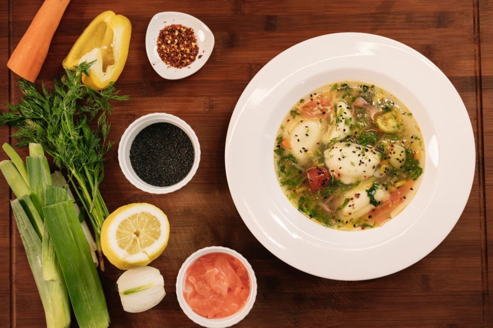 სოკოს ვარენიკის წვნიანი